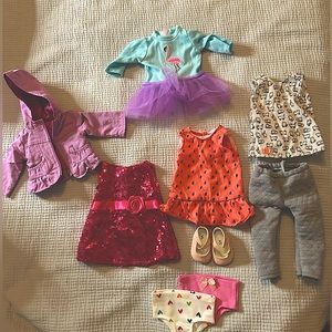 Cute american/wish doll clothes!